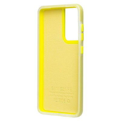 Чехол-накладка - SC346 для "Samsung Galaxy S21FE" (yellow) (232557)