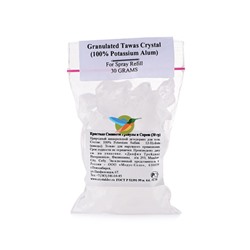 Дополнительные гранулы для спрея в пакетике Tawas Crystal, 30 г