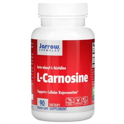 Jarrow Formulas, L-карнозин, 90 растительных капсул