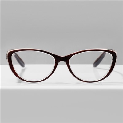 Готовые очки GA0577 (Цвет: C2 коричневый; диоптрия: + 3; тонировка: Нет)