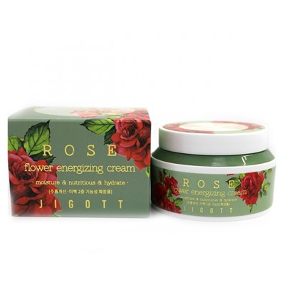 Крем для лица Jigott Rose Flower Energizing Cream