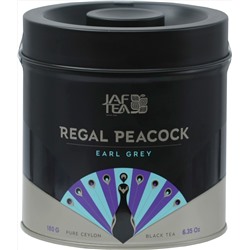 JAF TEA. Regal Peacock. Earl Grey 180 гр. жест.банка