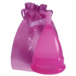 "CupLee" Менструальная чаша CupLee в мешочке, размер S