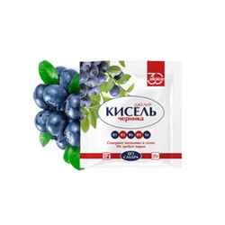 Кисель "Джели+" ЧЕРНИКА, 25г БАД