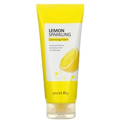 Secret Key, Lemon Sparkling Cleansing Foam, 7.05 oz (200 g)