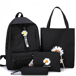 238T-4 черн Комплект сумок для девочек (42х29х12)