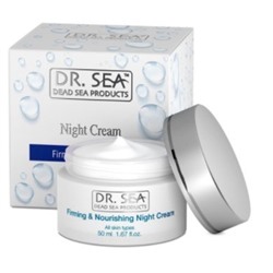 Dr.Sea укрепляющий и питательный ночной крем д/всех типов кожи 50 мл N 1