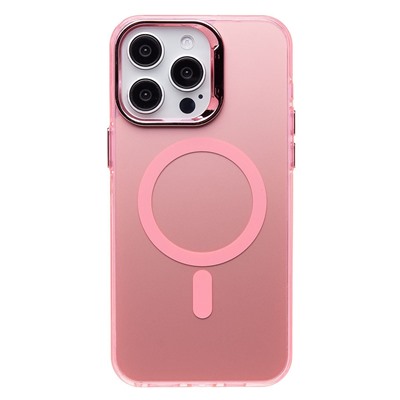 Чехол-накладка - SM025 SafeMag для "Apple iPhone 15 Pro Max" (pink) (232077)