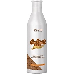 OLLIN Cocktail BAR Крем-шампунь "Шоколадный коктейль" Шелковистость волос 400мл