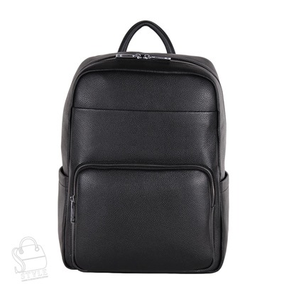 Рюкзак мужской кожаный 230606G black S-Style