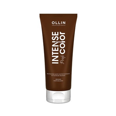 OLLIN INTENSE Profi COLOR Бальзам для коричневых оттенков волос 200мл/ Brown hair balsam