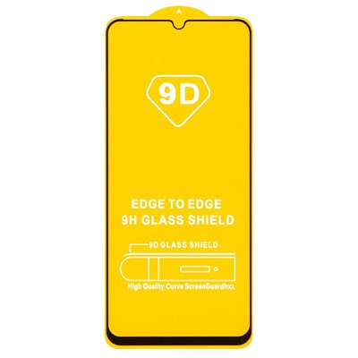 Защитное стекло Full Glue - 2,5D для "Realme C53 Global" (тех.уп.) (20) (black)