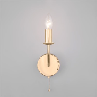 Настенный светильник в стиле лофт 60139/1 золото