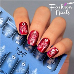 Fashion Nails, Слайдер-дизайн Aerography 20