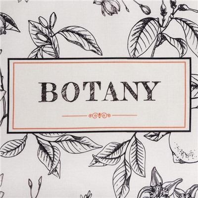 Полотенце Этель "Botany" 40х73см, репс 210гр/м2, 100% хлопок