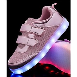 Светящиеся LED кроссовки для девочки A01rose
