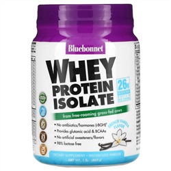 Bluebonnet Nutrition, Whey Protein Isolate, French Vanilla, 1 lb. (462 g)