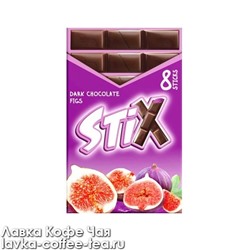 шоколад "Stix" тёмный с начинкой со вкусом инжира 152 г. Crafers (Краферс)