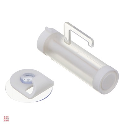 Дозатор для зубной пасты роликовый, 8х7,5см, полипропилен