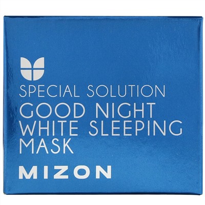 Mizon, Special Solution, Good Night White Beauty, маска для сна, 80 мл (2,70 жидк. унции)