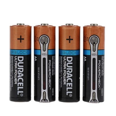 Батарейка DURACELL OPTIMUM Extra Power/Ultra АА 1.5V/LR06 (4 шт.) (Щелочной элемент питания)