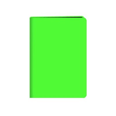 Блокнот А6+ 48л клетка/линия ЛАЙТ "NEON. Зеленый" искусс.кожа БНККЛ6484325 Эксмо