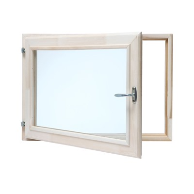 Окно, 50×70см, двойное стекло ЛИПА