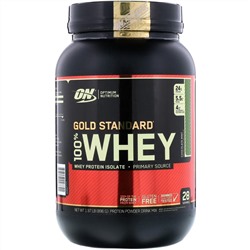 Optimum Nutrition, Gold Standard 100% Whey, Chocolate Mint, 1.97 lb (896 g)