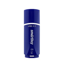 Флэш накопитель USB  8 Гб Smart Buy Crown 3.0 (blue)