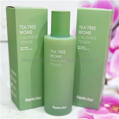 Тонер с экстрактом чайного дерева FarmStay Tea Tree Biome Calming Toner 200ml (78)