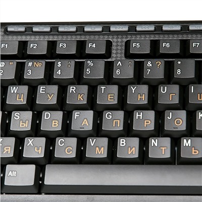 Беспроводной набор Dialog Pointer RF KMROP-4020U мембранная клавиатура+мышь (black)