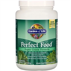 Garden of Life, Perfect Food, добавка из суперзелени, 600 г (21,16 унции)