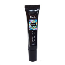 Oveiliy, Гель-краска для стемпинга 001 (Black), 8ml