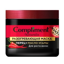 ComplimentNatur Разогревающая Маска для роста волос Перец+масло усьмы 500 мл