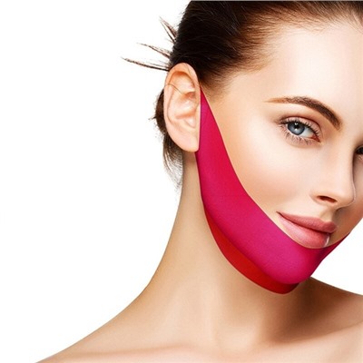 Маска для лифтинга для коррекции овала лица V-line Lifting mask .Без коробки.