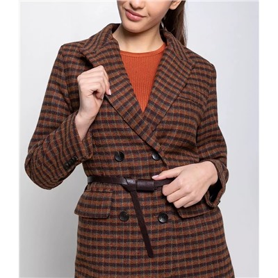 Пиджак #КТ2162 (1), коричневый