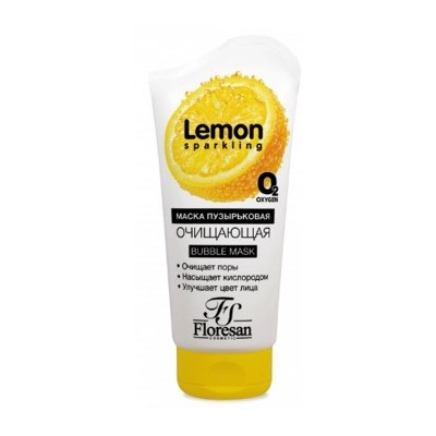 Ф-353 LEMON SPARKLING Пузырьковая Маска очищающая 150 мл