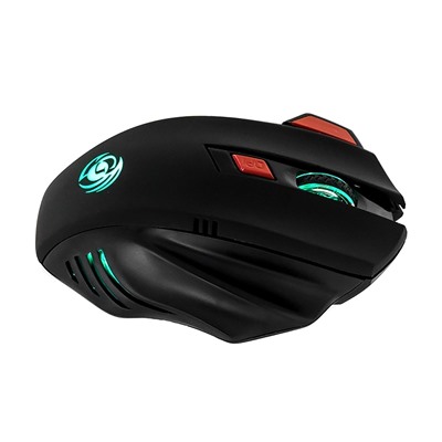 Мышь оптическая беспроводная Dialog Gan-Kata MRGK-14UR RF игровая (black/red)