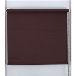 Рулонная штора «Простая MJ» 130х160 см, цвет шоколадный