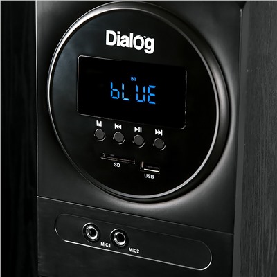 Компьютерная акустика Dialog Progressive AP-2300 2.0 (black)