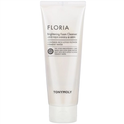 Tony Moly, Floria Brightening Foam Cleanser,  150 ml