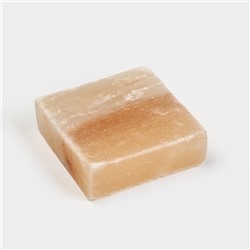 Кирпич из иранской горной соли, 10х10х3 см, цвет микс 1сорт