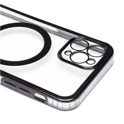 Чехол-накладка - SM016 SafeMag для "Apple iPhone 11 Pro" на ремешке (black) (215626)