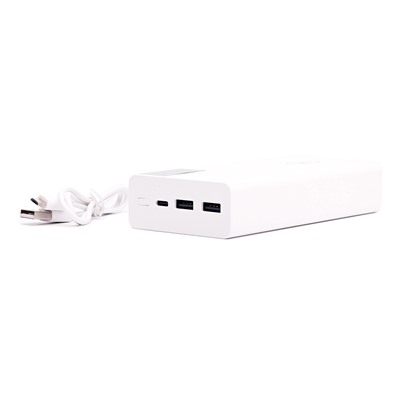 Внешний аккумулятор SKYDOLPHIN SP06 (повр. уп) 20000mAh Type-C/USB*2 (white)