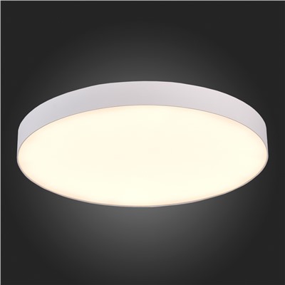 ST606.532.96 Светильник потолочный Белый LED 1*96W 3000K 8 640Lm Ra>85 120° IP20 D600xH55 185-265V