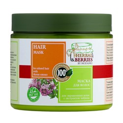 Маска для окрашенных волос Herbal&Berries экстрактом чабреца 500 мл