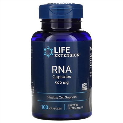Life Extension, RNA Capsules, 500 mg, 100 Capsules