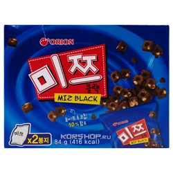 Шоколадное печенье мини Miz Orion, Корея, 84 г Акция