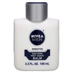 Nivea, Заживляющий бальзам после бритья для мужчин, для чувствительной кожи, 100 мл (3,3 жидк. унции)