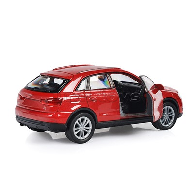 Машинка 1:38 Audi Q3, пруж. мех., цв. в асс.